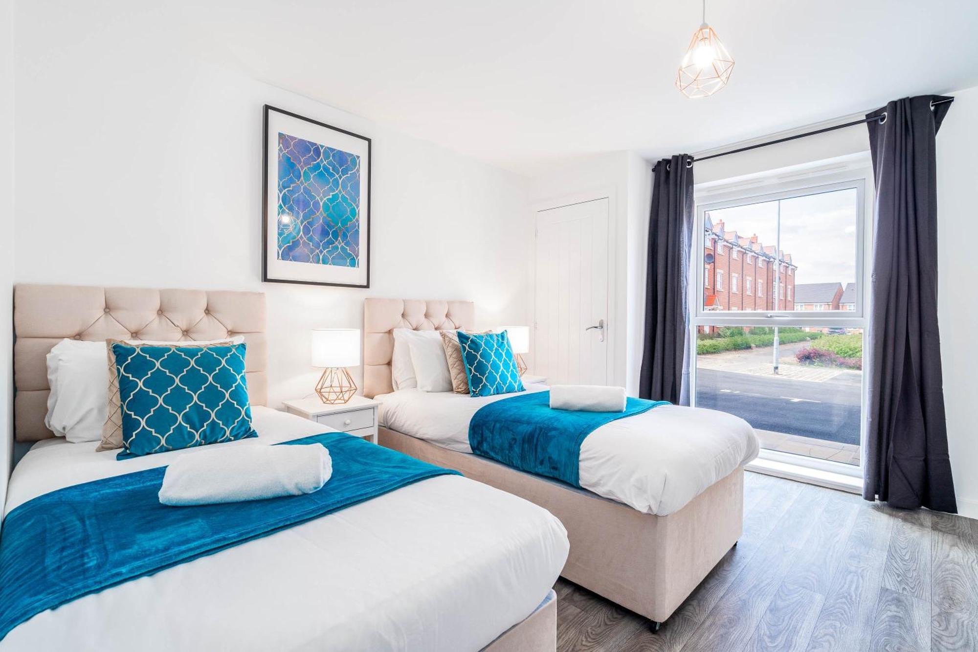 Luxury Apartment - Twin Beds - Selly Oak - Off-Street Parking - Free Netflix & Wifi - Top Rated 9Cc Birmingham Exterior foto